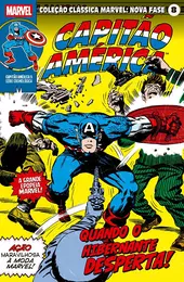 Coleção Clássica Marvel: Nova Fase Vol. 08 - Capitão América 5 - Quando Adormecido Desperta!