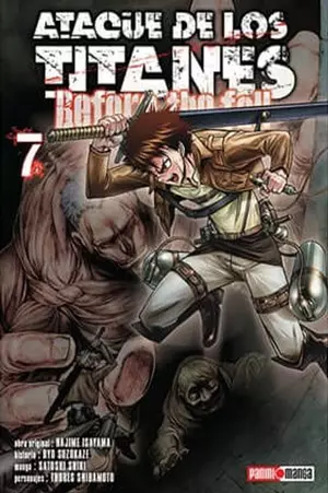 ATAQUE DE LOS TITANES BEFORE THE FALL N. 7