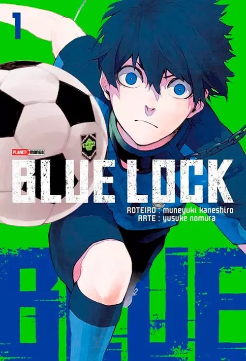 Blue Lock — capa da edição Panini