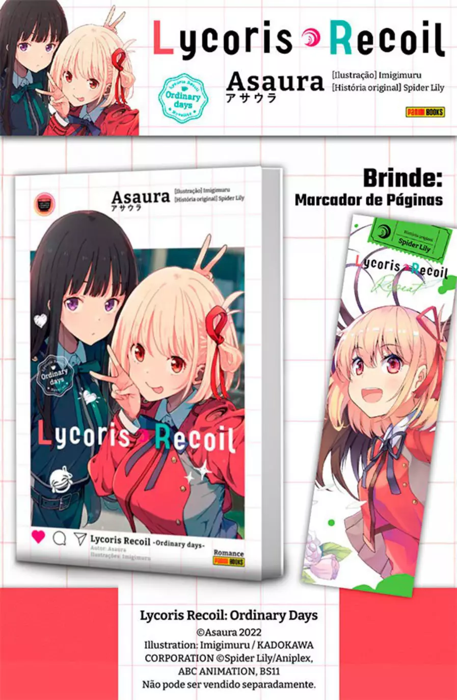 Lycoris Recoil - Novel