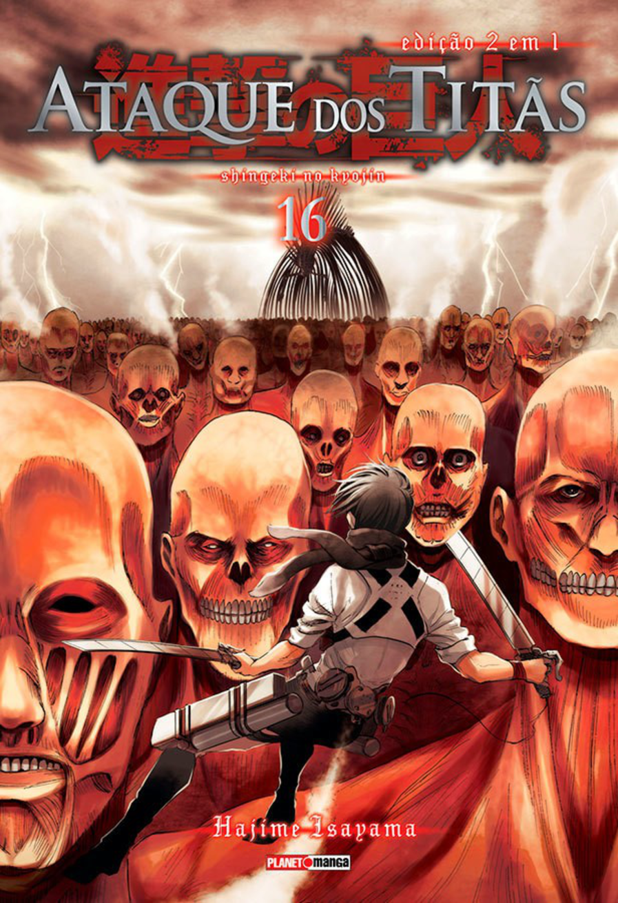 Ataque Dos Titãs (2 Em 1) Vol. 16