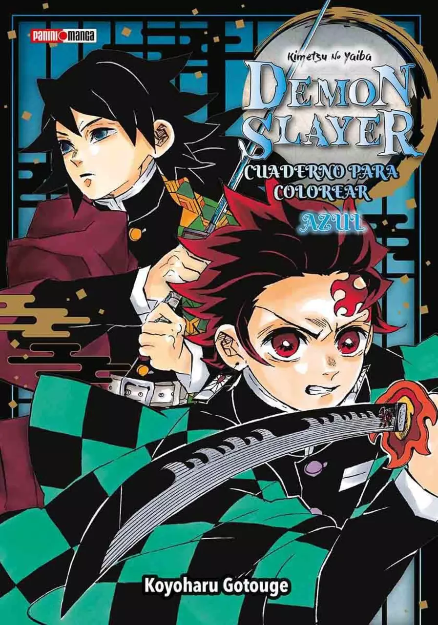 NUEVO DEMON SLAYER CUADERNO PARA COLOREAR N.2