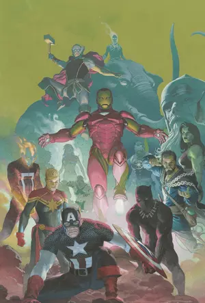 AVENGERS (2023) # 01 VARIANTE 01 METALIZADA