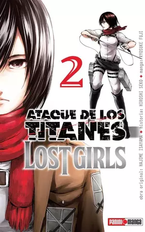 ATAQUE DE LOS TITANES - LOST GIRLS N.2