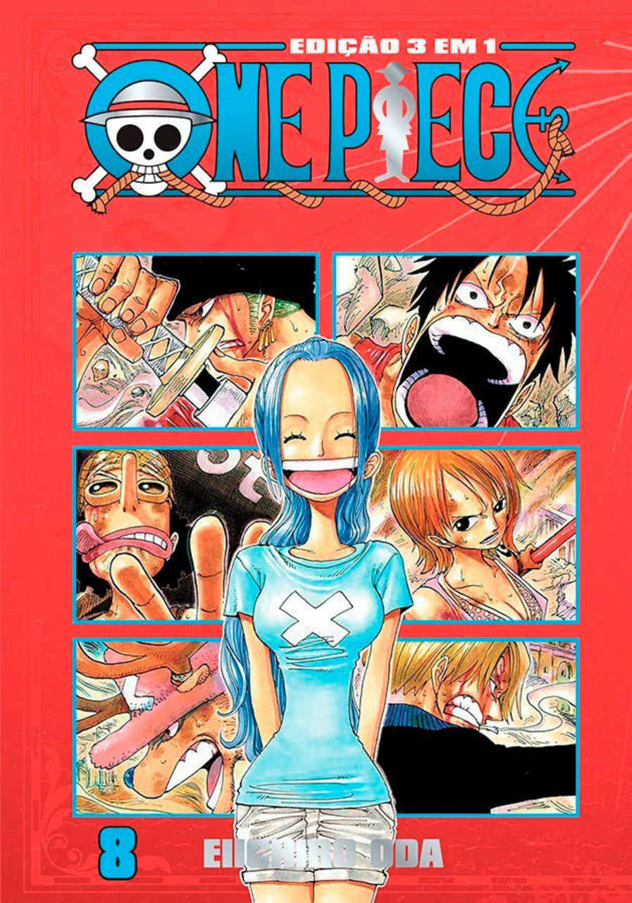 One Piece 3 Em 1 Vol. 8