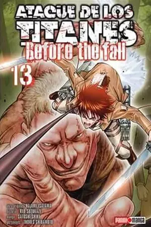 ATAQUE DE LOS TITANES BEFORE THE FALL N. 13