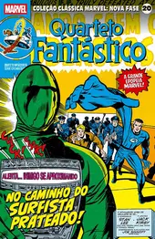 Coleção Clássica Marvel: Nova Fase Vol. 20 - Quarteto Fantástico 16 - No Caminho Do Surfista Prateado!