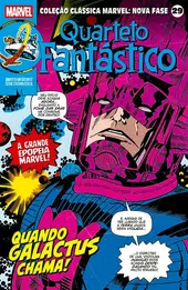 Coleção Clássica Marvel: Nova Fase Vol. 29 - Quarteto Fantástico 17 - Quando Galactus Chama!