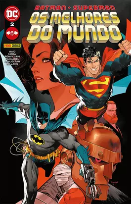 HQ Batman Superman: Os Melhores do Mundo Capa Dura Editora Panini