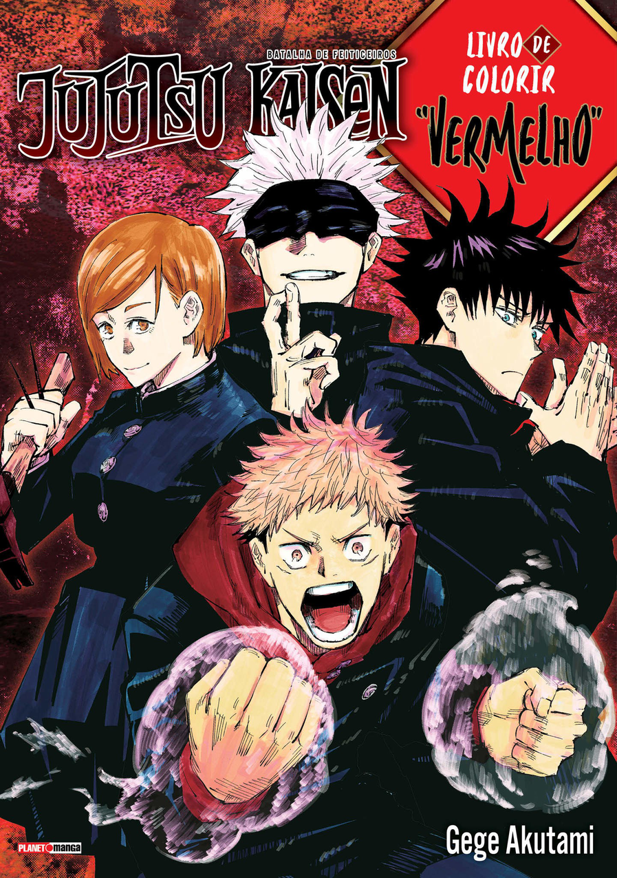 Jujutsu Kaisen - Livro De Colorir - 