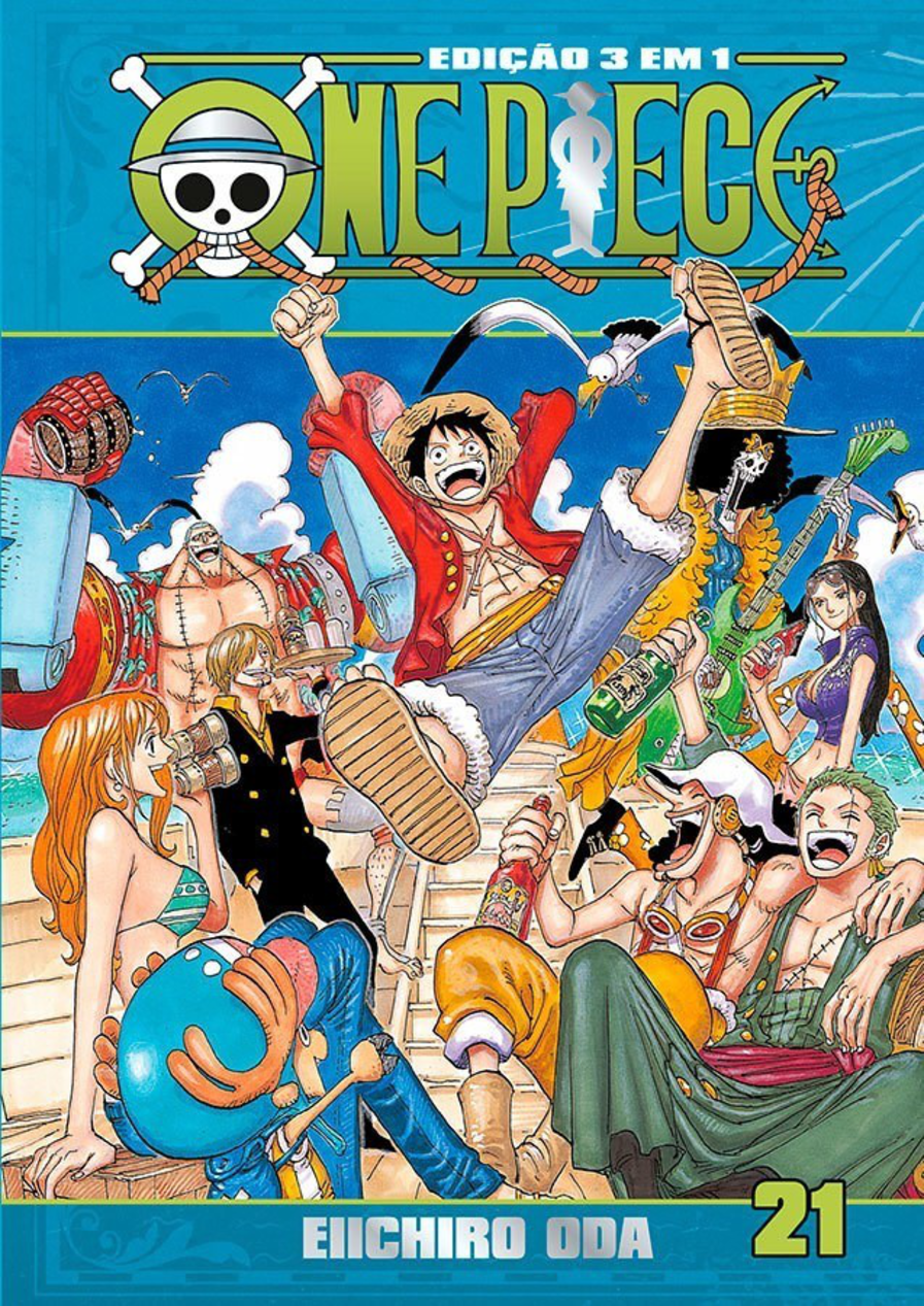 One Piece 3 Em 1 Vol. 21
