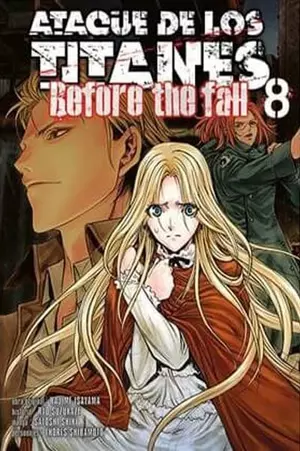 ATAQUE DE LOS TITANES BEFORE THE FALL N. 8