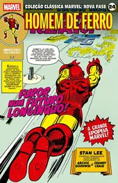 Coleção Clássica Marvel: Nova Fase Vol. 24 - Homem De Ferro 9 - Furor Num Futuro Longínquo!