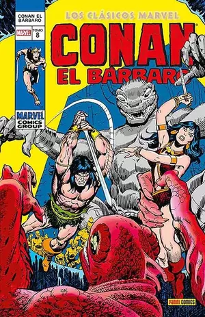 CONAN EL BARBARO LOS CLÁSICOS MARVEL VOL.08 (HC)