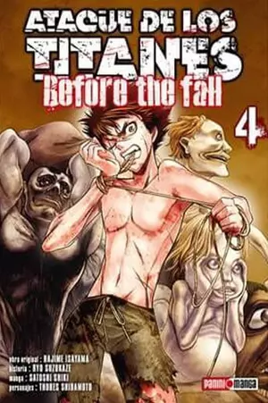 ATAQUE DE LOS TITANES BEFORE THE FALL N. 4