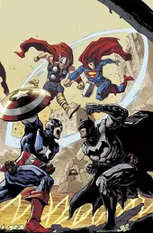 LJA/Vingadores 01 - Capa Variante